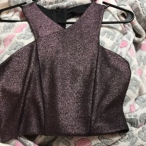 NWT express crop top size S